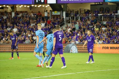 Orlando City, 10 Temmuz 2019 'da Orlando City Stadyumu' nda New York City FC 'ye ev sahipliği yaptı.. 