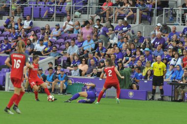 Orlando Pride, 23 Eylül 2017 'de Orlando City Stadyumu' nda Portland Thorns 'a ev sahipliği yaptı.. 
