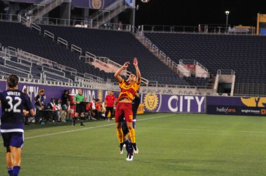 Orlando City SC, 29 Haziran 2016 'da Orlando Florida' daki Kamp Dünyası Stadyumu 'nda Fort Lauderdale Strikers' a ev sahipliği yaptı..