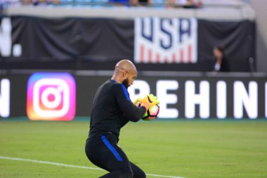 ABD Futbol Takımı 6 Eylül 2016 'da Jacksonville Florida EverBank Field' da Trinidad & Tobago 'ya ev sahipliği yaptı..