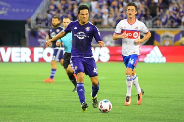 Orlando City, 24 Ağustos 2016 'da Orlando Florida' daki Kamp Dünyası Stadyumunda Toronto FC 'ye ev sahipliği yaptı..