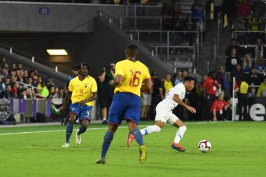 ABD Erkekler Milli Takımı 21 Mart 2019 'da Orlando City Stadyumu' nda Ekvador Milli Takımı 'na ev sahipliği yaptı.. 