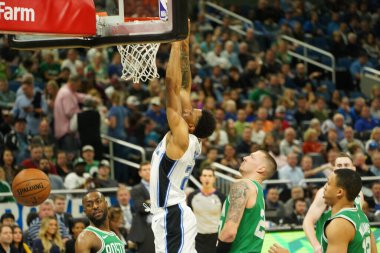 Orlando Magic, Boston Celtics 'i 24 Ocak 2020' de Orlando, Florida 'da Amway Center' da ağırladı. 