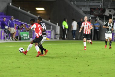 Korintliler, 10 Ocak 2018 'de Orlando City Stadyumu' nda düzenlenen Florida Kupası 'nda PSV Eindhoven' a karşı..  