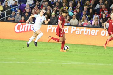 ABD, 7 Mart 2018 tarihinde Orlando City Stadyumu 'ndaki SheBelives Kupası' nda İngiltere ile karşı karşıya geldi..  