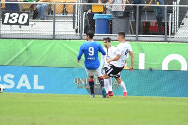 13 Ocak 2018 'de Orlando Florida' daki Spektrum Stadyumu 'nda düzenlenen Florida Kupası' nda Korucular Corinthianlara karşı..