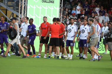 30 Temmuz 2019 'da Orlando Florida' da Disney 'in Vahşi Spor Dünyası' nda MLS All-Star Yetenek Yarışması.