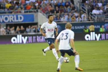 Paris Saint-Germain, Tottenham Hotspur 'a karşı 22 Temmuz 2017' de Orlando Florida 'daki Citrus Bowl' da.  