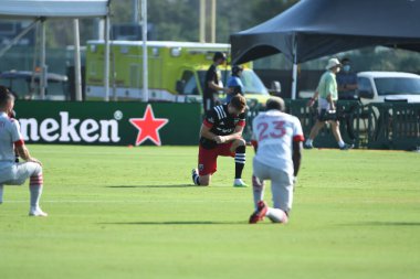 Toronto FC, 13 Temmuz 2020 tarihinde Orlando Florida 'da düzenlenen ESPN Wild World of Sports' ta düzenlenen MLS Back Tournament sırasında D.C. United ile karşı karşıya geldi..  