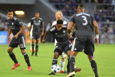 Orlando City 21 Nisan 2018 'de Orlando Florida' daki Exploria Stadyumu 'nda San Jose depremlerine ev sahipliği yaptı..  