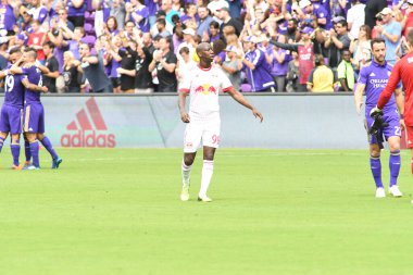 Orlando City, 31 Mart 2018 'de Orlando Florida' daki Exploria Stadyumu 'nda New York Red Bulls' a ev sahipliği yaptı..  