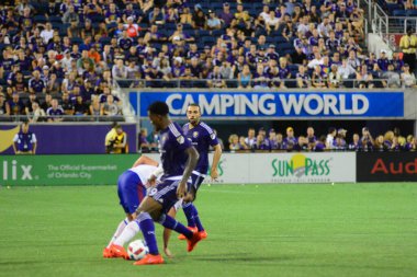 Orlando City, 24 Ağustos 2016 'da Orlando Florida' daki Kamp Dünyası Stadyumunda Toronto FC 'ye ev sahipliği yaptı..