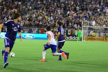 Orlando City, 24 Ağustos 2016 'da Orlando Florida' daki Kamp Dünyası Stadyumunda Toronto FC 'ye ev sahipliği yaptı..