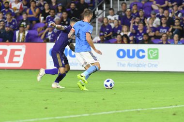 Orlando City 26 Temmuz 2018 'de Florida Exploria Stadyumu' nda NYC FC 'ye ev sahipliği yaptı. Fotoğraf: Marty Jean-Louis