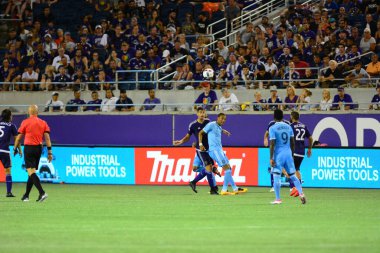Orlando City SC 28 Ağustos 2016 'da Orlando Florida' daki Camp World Stadyumu 'nda New York City FC' ye ev sahipliği yaptı..  