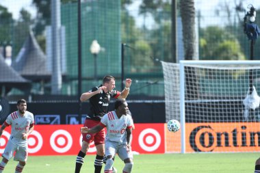 Toronto FC, 13 Temmuz 2020 tarihinde Orlando Florida 'da düzenlenen ESPN Wild World of Sports' ta düzenlenen MLS Back Tournament sırasında D.C. United ile karşı karşıya geldi.. 