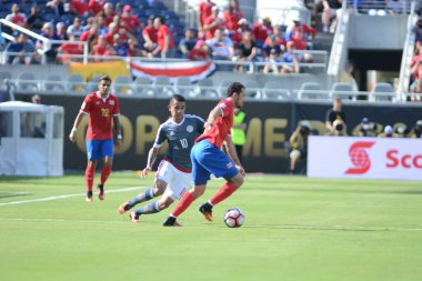 Kosta Rika, Copa America Centenario sırasında Paraguay ile Orlando Florida 'daki Dünya Kampı Stadyumu' nda karşılaştı..  