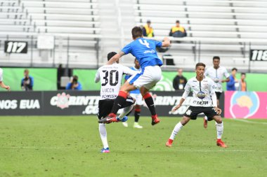 13 Ocak 2018 'de Orlando Florida' daki Spektrum Stadyumu 'nda düzenlenen Florida Kupası' nda Korucular Corinthianlara karşı..