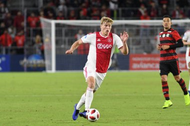Ajax, Flemengo 'ya karşı Orlando City Stadyumu' nda 10 Ocak 2019.