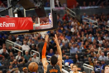 Orlando Magic 10 Şubat 2020 tarihinde Orlando Florida 'daki Amway Center' da Atlanta Hawks 'a ev sahipliği yaptı..  