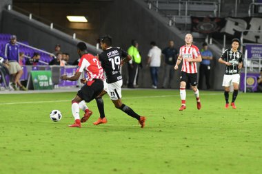 Korintliler, 10 Ocak 2018 'de Orlando City Stadyumu' nda düzenlenen Florida Kupası 'nda PSV Eindhoven' a karşı..  