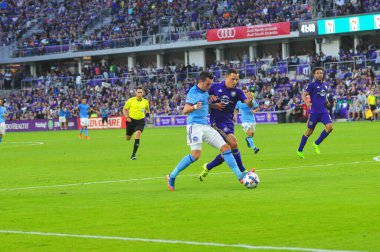 Orlando City, 5 Mart 2017 'de Orlando City Stadyumu' nda NYC FC 'ye ev sahipliği yaptı..