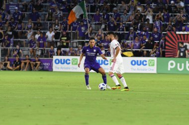 Orlando City 14 Temmuz 2018 'de Florida Exploria Stadyumu' nda Toronto FC 'ye ev sahipliği yaptı. Fotoğraf: Marty Jean-Louis