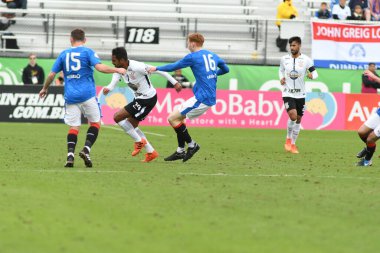 13 Ocak 2018 'de Orlando Florida' daki Spektrum Stadyumu 'nda düzenlenen Florida Kupası' nda Korucular Corinthianlara karşı..