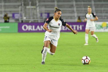 Orlando Pride, 23 Mayıs 2018 'de Orlando Florida' daki Exploria Stadyumu 'nda Kuzey Carolina Cesareti' ne ev sahipliği yapmaktadır..  