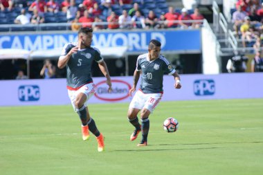 Kosta Rika, Copa America Centenario sırasında Paraguay ile Orlando Florida 'daki Dünya Kampı Stadyumu' nda karşılaştı.. 