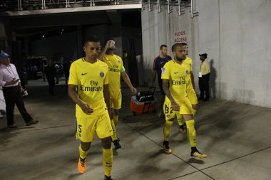 Paris Saint-Germain, Tottenham Hotspur 'a karşı 22 Temmuz 2017' de Orlando Florida 'daki Citrus Bowl' da.   