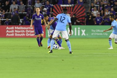 Orlando City 26 Temmuz 2018 'de Florida Exploria Stadyumu' nda NYC FC 'ye ev sahipliği yaptı. Fotoğraf: Marty Jean-Louis
