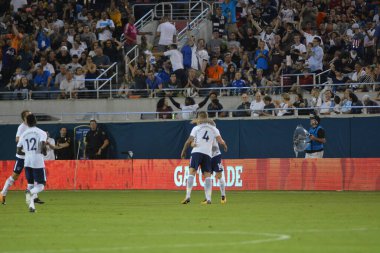Paris Saint-Germain, Tottenham Hotspur 'a karşı 22 Temmuz 2017' de Orlando Florida 'daki Citrus Bowl' da.   
