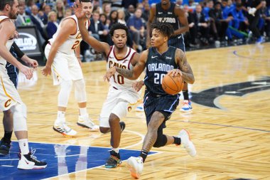 Orlando Magic, Orlando, Florida 'daki sezon açılışında Cleveland Cavaliers' ı Amway Center 'da ağırlıyor..