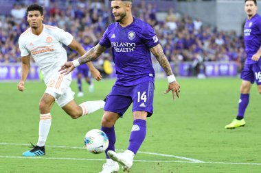 Orlando City SC, 6 Ağustos Salı günü Orlando Florida 'daki Exploria Stadyumu' nda oynanan ABD Kupası sırasında Atlanta United FC 'ye ev sahipliği yaptı..