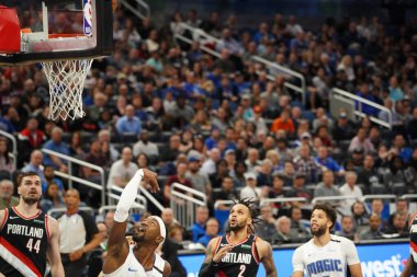 Orlando Magic 2 Mart 2020 tarihinde Orlando Florida 'daki Amway Center' da Portland Trailblazers 'a ev sahipliği yaptı.. 