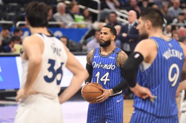 Orlando Magic, 7 Şubat 2019 'da Orlando, Florida' da bulunan Amway Arena 'da Minnesota Timberwolves' a ev sahipliği yapar..  