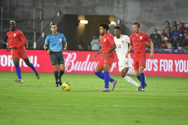 Amerikan Futbol Takımı 15 Kasım 2019 Cuma günü Orlando Florida 'daki Exploria Stadyumu' nda oynanan Concacaf Uluslar Ligi karşılaşmasında Kanada 'ya ev sahipliği yapmaktadır.