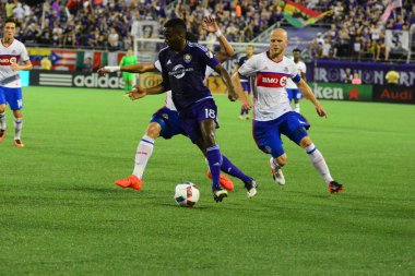Orlando City, 24 Ağustos 2016 'da Orlando Florida' daki Kamp Dünyası Stadyumunda Toronto FC 'ye ev sahipliği yaptı..