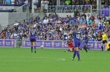 Orlando Pride, 23 Eylül 2017 'de Orlando City Stadyumu' nda Portland Thorns 'a ev sahipliği yaptı.. 