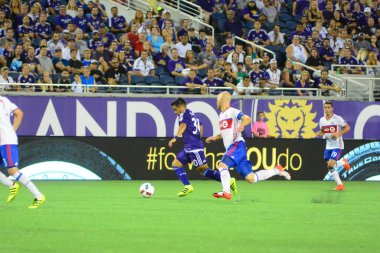 Orlando City, 24 Ağustos 2016 'da Orlando Florida' daki Kamp Dünyası Stadyumunda Toronto FC 'ye ev sahipliği yaptı..