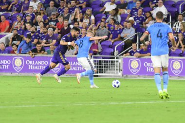 Orlando City 26 Temmuz 2018 'de Florida Exploria Stadyumu' nda NYC FC 'ye ev sahipliği yaptı. Fotoğraf: Marty Jean-Louis