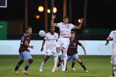 Real Salt Lake, 12 Temmuz 2020 'de Orlando Florida' da düzenlenen MLS Sırt Turnuvası sırasında Colorado Rapids ile karşı karşıya. 