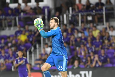 Orlando City SC, 22 Eylül 2018 'de Florida Exploria Stadyumu' nda Houston Dynamo 'yu ağırladı..