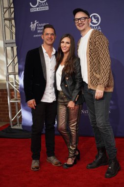 15 Ekim 2019 'da Nashville, Tennessee' deki Linbscome Üniversitesi 'nde verilen 50. GMA Dove Ödülleri sırasında kırmızı halı. 