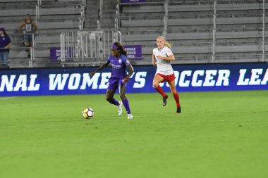 Orland Pride, 25 Ağustos 2018 'de Orlando Florida' daki Exploria Stadyumu 'nda Chicago Red Stars' a ev sahipliği yapıyor..  