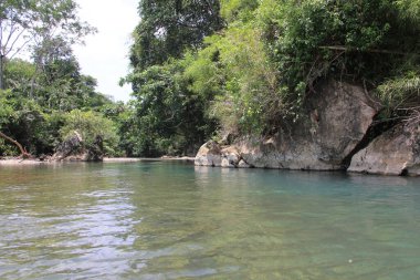 Belize 'deki Güzel Mağara Belize Şehri 27 Mayıs 2014