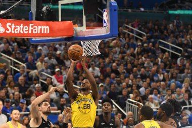 Orlando Magic, 28 Şubat 2019 Perşembe günü Orlando Florida 'daki Amway Center' da Golden State Warriors 'a ev sahipliği yaptı. 