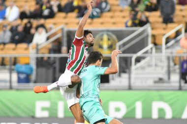 Fluminense, Florida Kupası 'nda 15 Ocak 2018' de Orlando Florida 'da oynanan Spektrum Stadyumu' nda Barcelona SC 'ye karşı..
