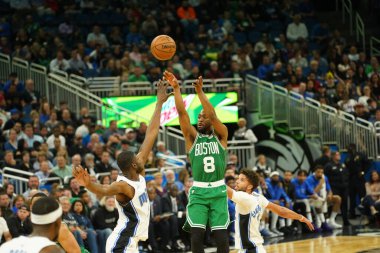 Orlando Magic, Boston Celtics 'i 24 Ocak 2020' de Orlando, Florida 'da Amway Center' da ağırladı.